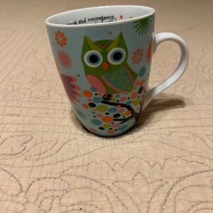 Divinity Owl Coffee Mug with scripture inside
